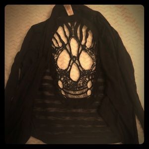 Skull cardigan
